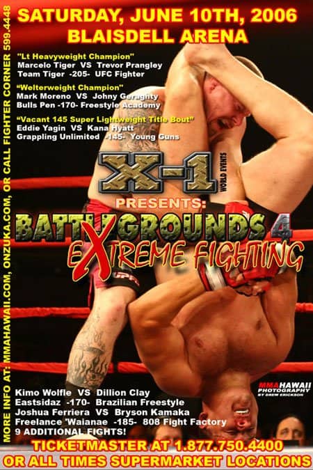 X1 #6 "Xtreme Fighting 2" Mar 17, 2007