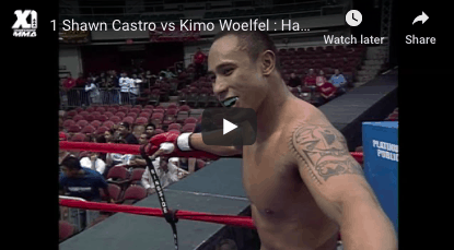 1 Shawn Castro vs Kimo Woelfel