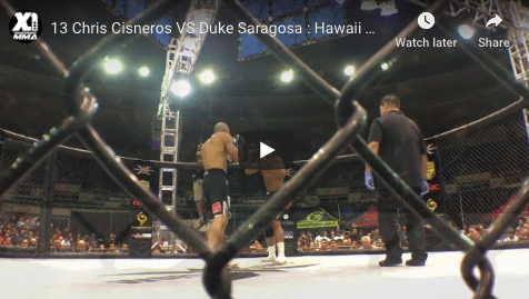 13 Chris Cisneros VS Duke Saragosa : Hawaii MMA