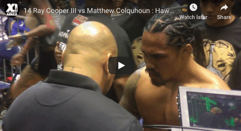 14 Ray Cooper III vs Matthew Colquhoun : Hawaii MMA