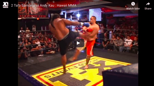 2 Tafa Samuela vs Andy Kau : Hawaii MMA