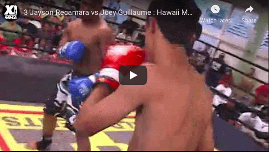 3 Jayson Recamara vs Joey Guillaume : Hawaii MMA