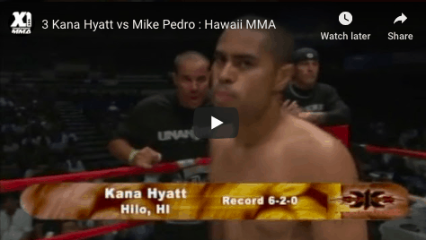 3 Kana Hyatt vs Mike Pedro : Hawaii MMA