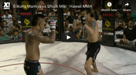 5 Ikona Mamiya vs Shojin Miki : Hawaii MMA