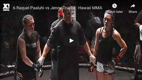 6 Raquel Paaluhi vs Jenny Trujilio : Hawaii MMA