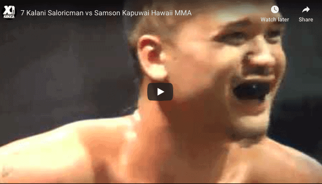 7 Kalani Saloricman vs Samson Kapuwai Hawaii MMA