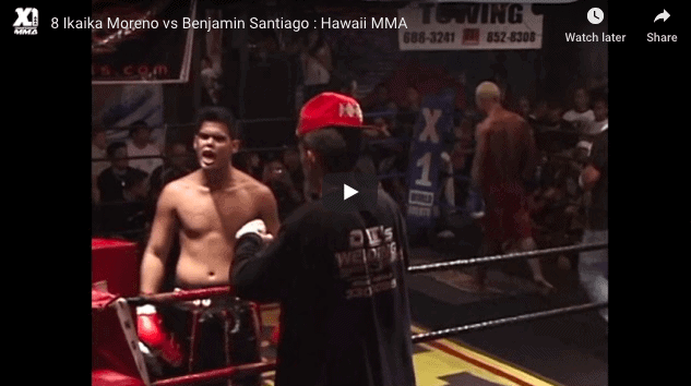 Ikaika Moreno vs Benjamin Santiago Hawaii MMA
