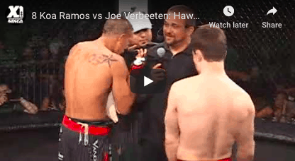 8 Koa Ramos vs Joe Verbeeten: Hawaii MMA
