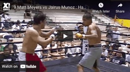 9 Matt Meyers vs Jairus Munoz : Hawaii MMA