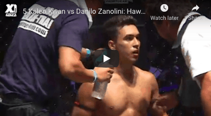 5 Kaleo Kwan vs Danilo Zanolini: Hawaii MMA