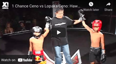 Chance Ceno vs Lopaka Ceno : Hawaii Kickboxing